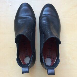 Think! Black leather Ankle Boot / size 38